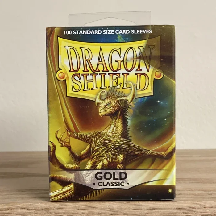 Dragon Shield Deck Protector – Classic Gold 100 CT