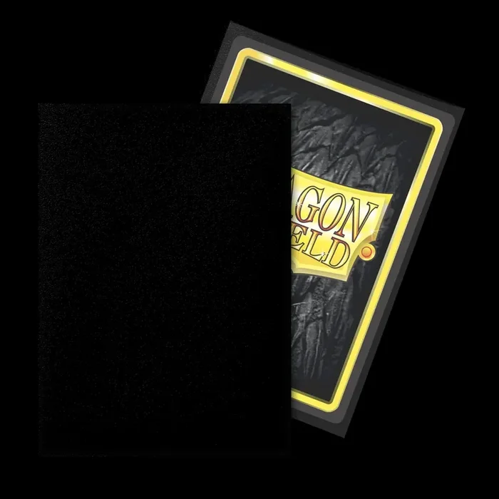 Dragon Shield Deck Protector – Matte Black (Outer Sleeves) 100 CT