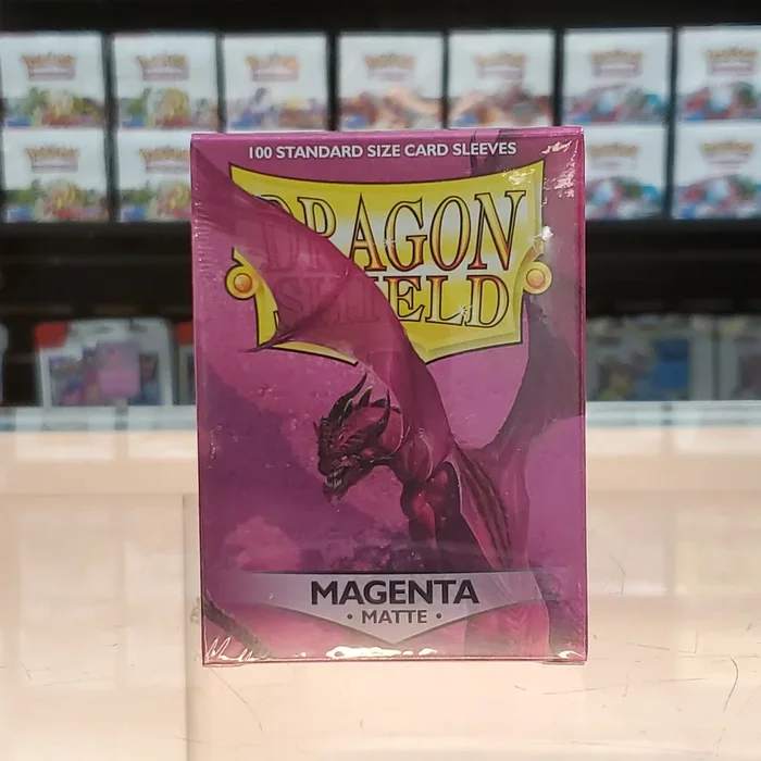 Dragon Shield Deck Protector – Matte Magenta 100 CT