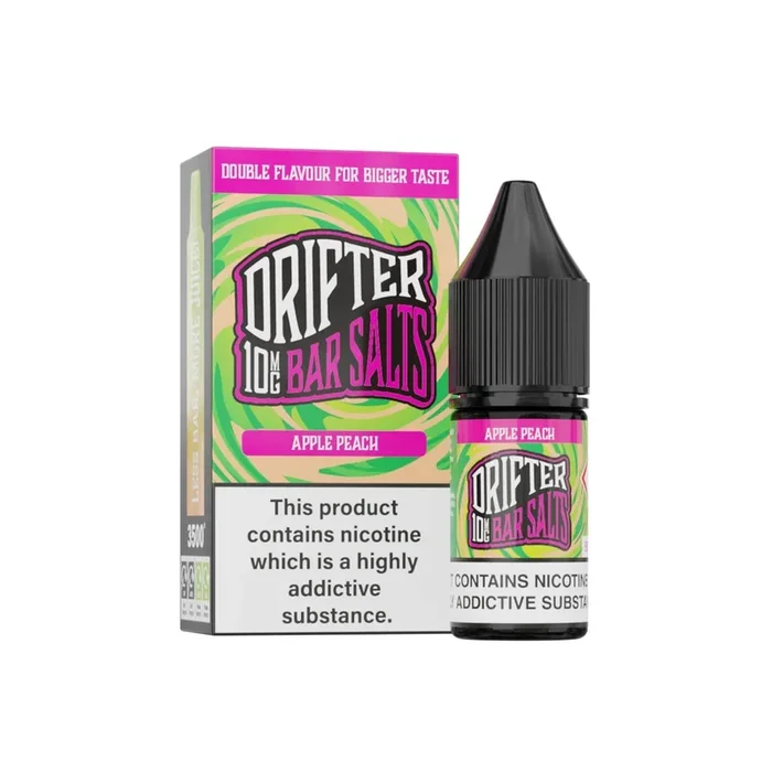 Drifter Bar Nic salt – Apple Peach 10ml Eliquid
