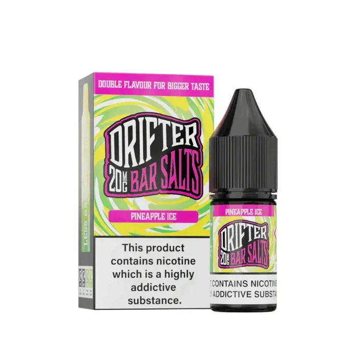 Drifter Bar Salts Pineapple Ice 10ml Nic Salt E-liquid