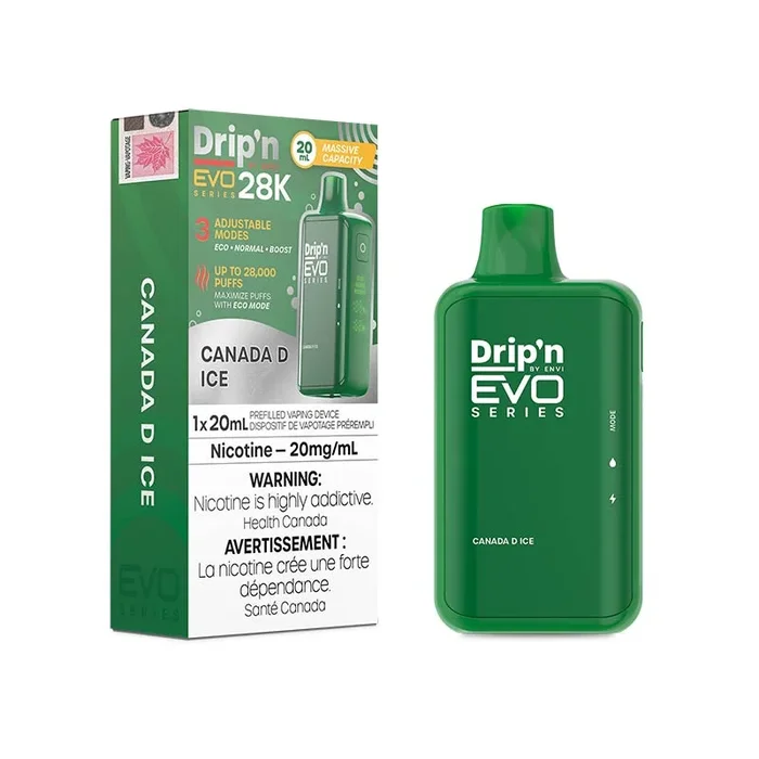 Drip’n by Envi EVO Series 28K Disposable – Canada D