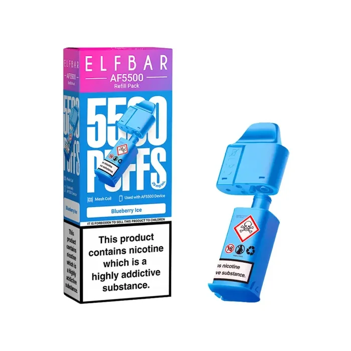 Elf Bar AF5500 Blueberry Ice Refill Pod