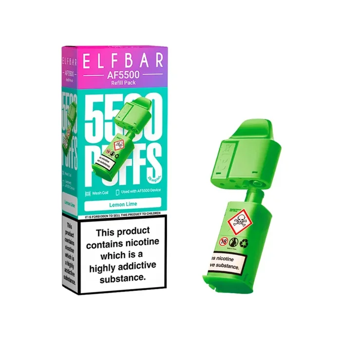 Elf Bar AF5500 Lemon Lime Refill Pod