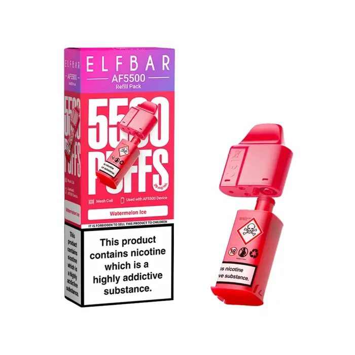 Elf Bar AF5500 Watermelon Ice Refill Pod