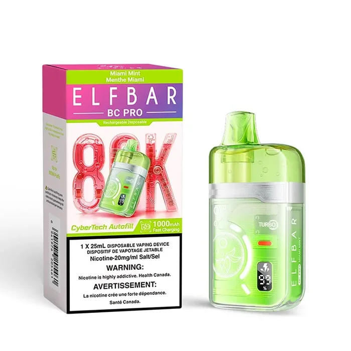 ELF Bar BC Pro 80K Disposable – Miami Mint