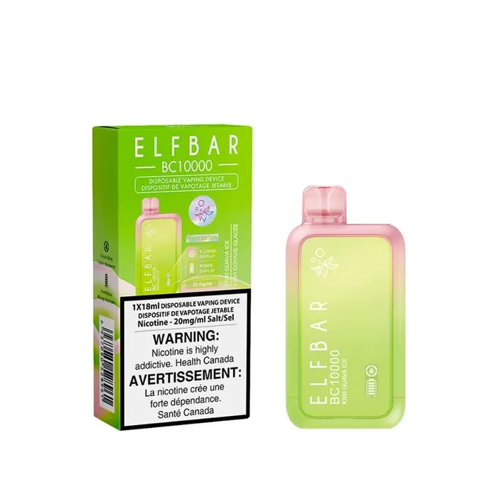 ELF Bar BC10000 Disposable Vape – Kiwi Guava Ice