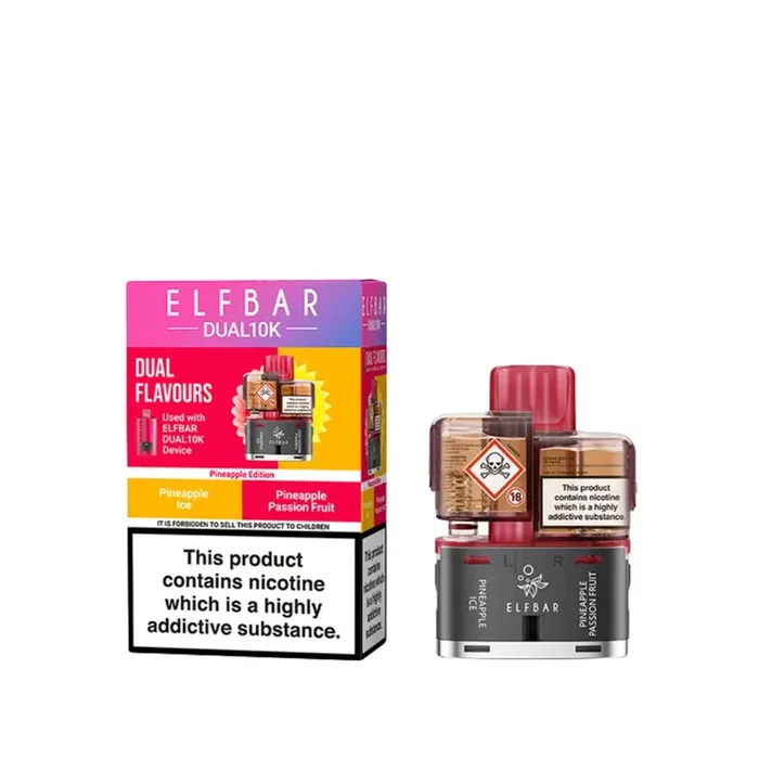 Elf Bar Dual 10K Pineapple Edition Refill Pods