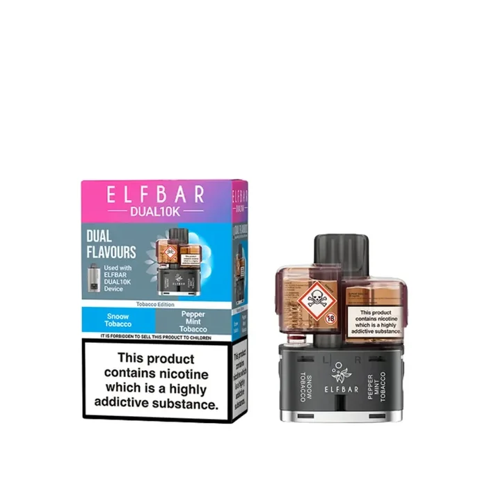 Elf Bar Dual 10K Tobacco Edition Refill Pods