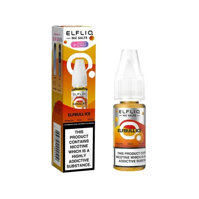 Elf Bar Elfliq ElfBull Ice 10ml Nic Salt E-liquid