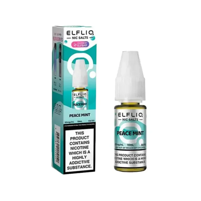 Elf Bar Elfliq Peace Mint 10ml Nic Salt E-liquid