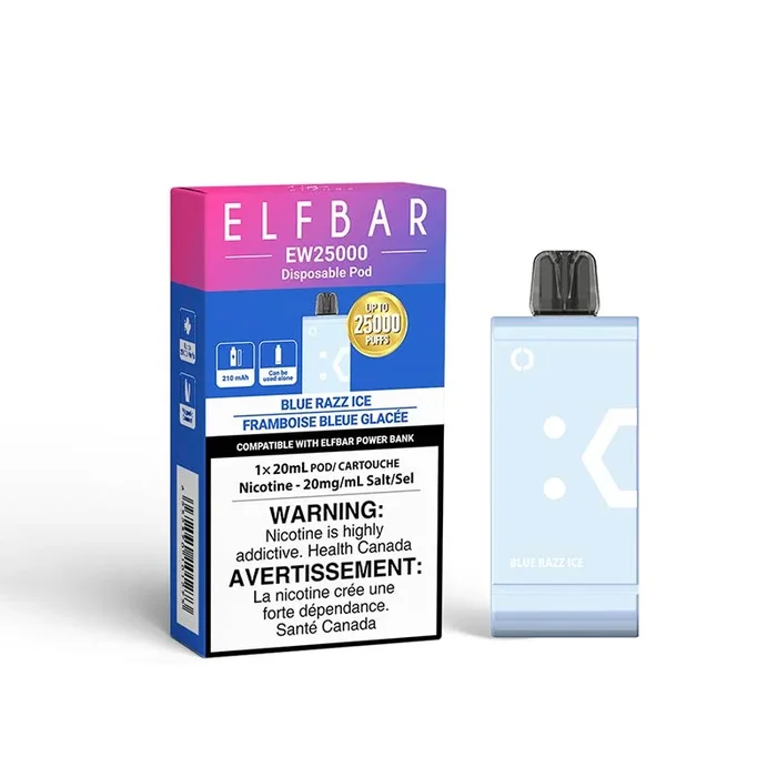ELF Bar EW25K Disposable Pod – Blue Razz Ice (ON)
