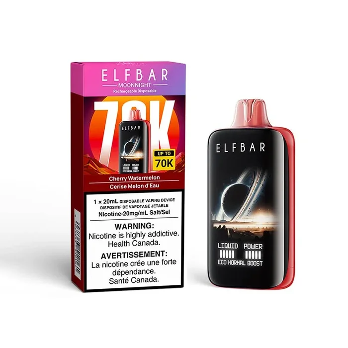 ELF Bar MoonNight 70K Disposable – Cherry Watermelon (ON)
