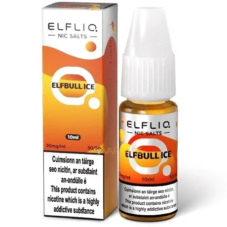 ElfLiq Nic Salt 10ml – Elfbull Ice Elf bar e-liquid
