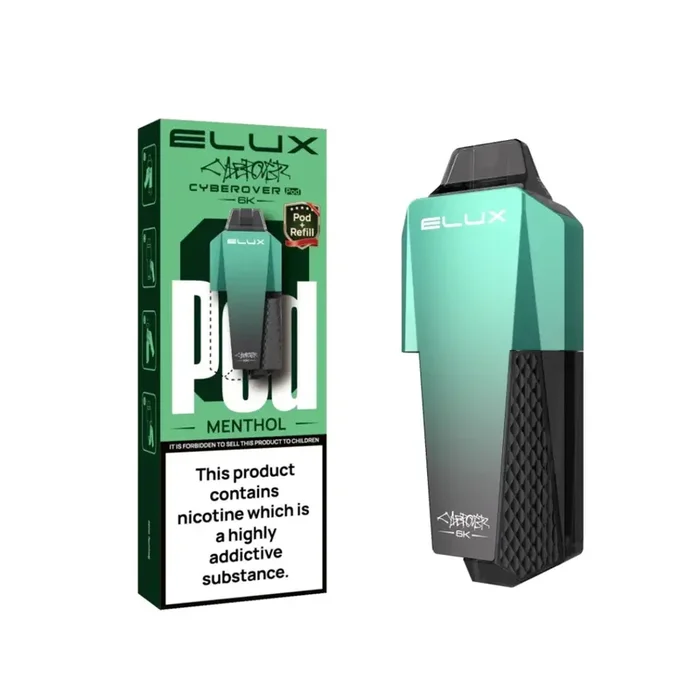 Elux Cyberover 6K Menthol Refill Pod