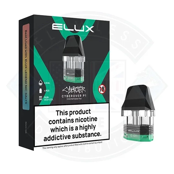 Elux Cyberover P1 Refillable Pods /4pack