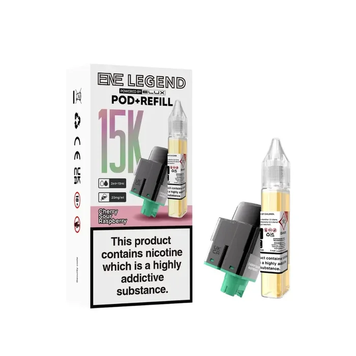 Elux ENE Legend 15K Cherry Sour Raspberry Refill Pod
