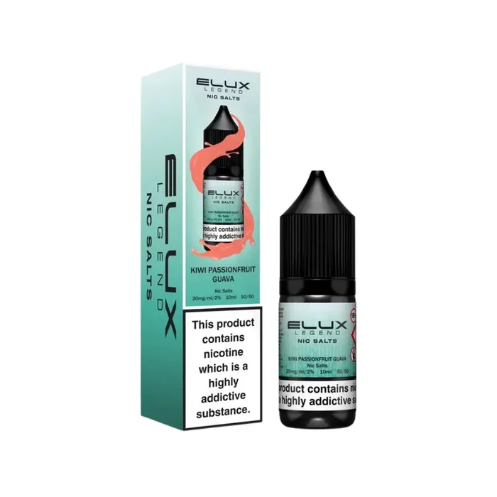 Elux Legend Kiwi Passionfruit Guava 10ml Nic Salt E-liquid