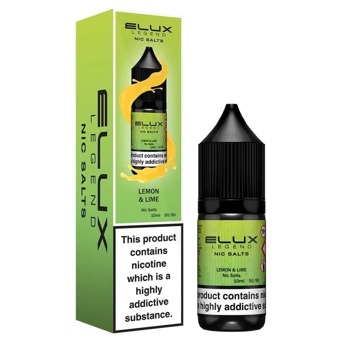 Elux Legend Nic Salt – Lemon & Lime 10ml Eliquid