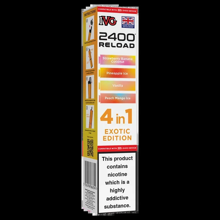 Exotic Edition IVG 2400 Refill Pods