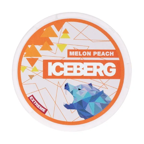 Extreme Melon Peach Nicotine Pouches by Iceberg