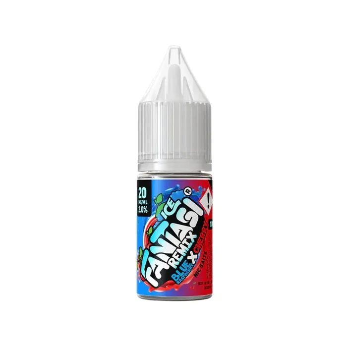 Fantasi Remix Blue Raspberry x Cherry Ice 10ml Nic Salt