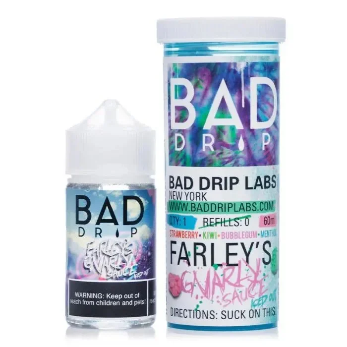 Farley’s Gnarly Sauce Iced Out E-Liquid by Bad Drip