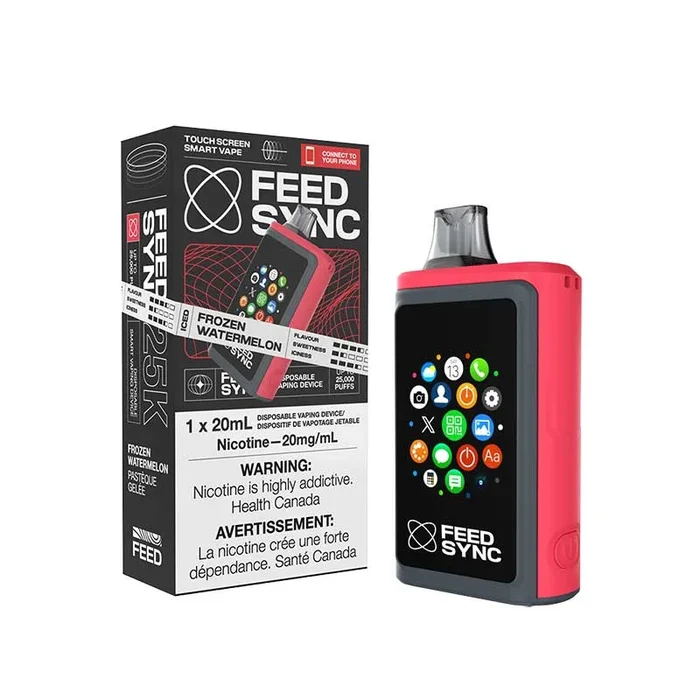 FEED Sync 25K Disposable – Frozen Watermelon