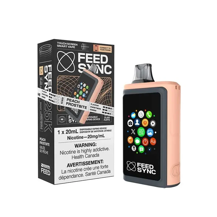 FEED Sync 25K Disposable – Peach Frostbite (ON)