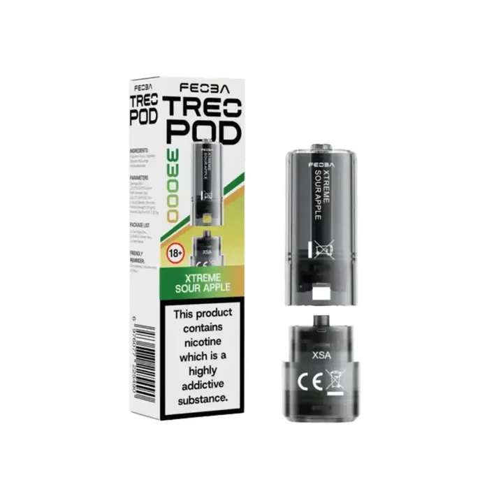 Feoba Treo Xtreme Apple Sour Refill Pods