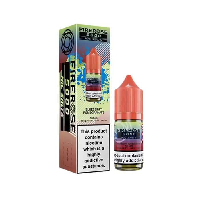 Firerose 5000 Blueberry Pomegranate 10ml Nic Salt E-liquid by ELUX
