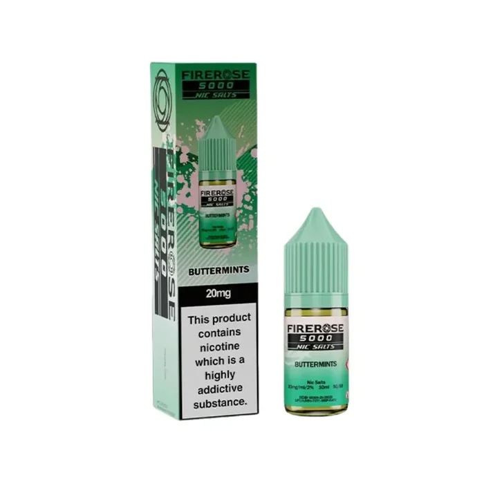 Firerose 5000 Buttermints 10ml Nic Salt E-liquid by ELUX
