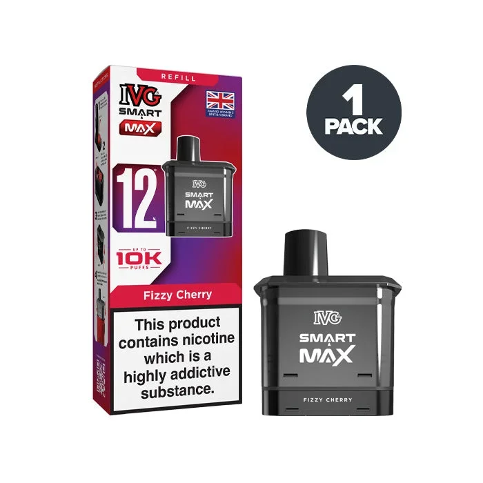 Fizzy Cherry IVG Smart Max Prefilled Pods
