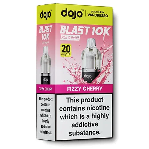 Fizzy Cherry Pod & Refill by Dojo Blast 10k