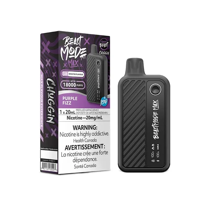 Flavour Beast Beast Mode Max 18K Disposable – Chuggin’ Purple Fizz