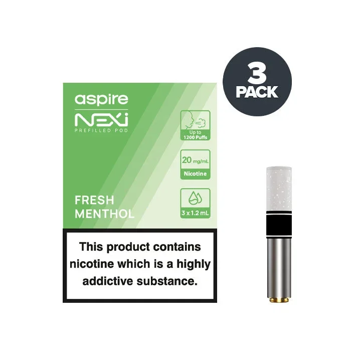 Fresh Menthol Aspire Nexi One Pre-filled Pods