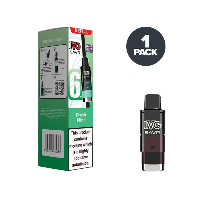 Fresh Mint IVG Savr Refill Pack