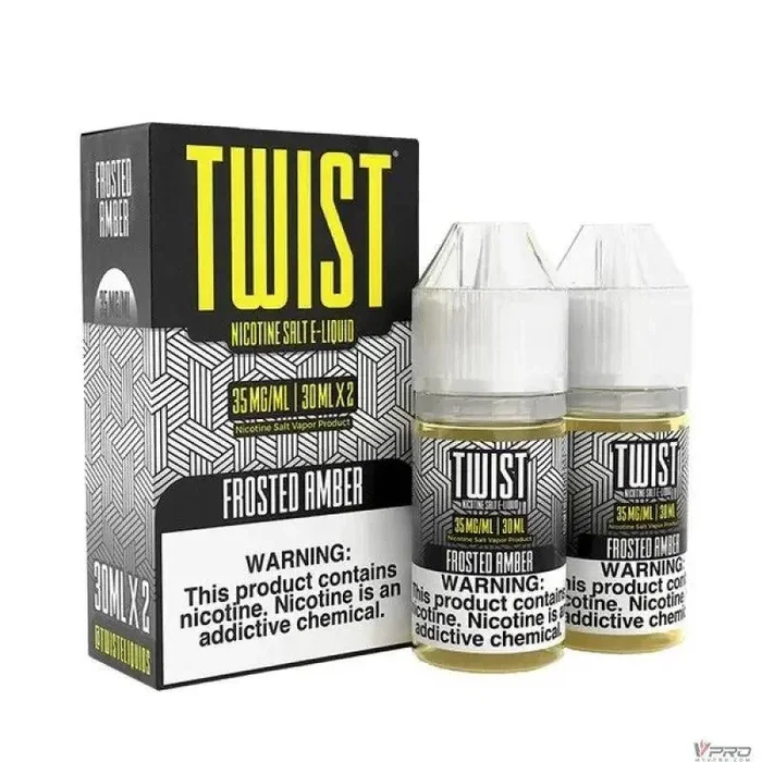 Frosted Amber – Twist Salt E-liquid 60mL