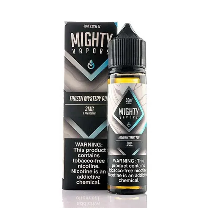 Frozen Mystery Pop Synthetic Nicotine E-Liquid by Mighty Vapors
