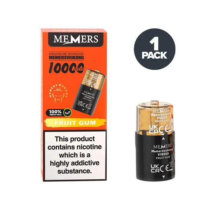 Fruit Gum Memers Wukong V10000 Prefilled Pods