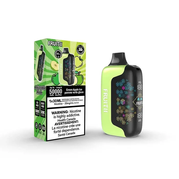 Fruitii 50K Disposable – Green Apple Ice (AB)