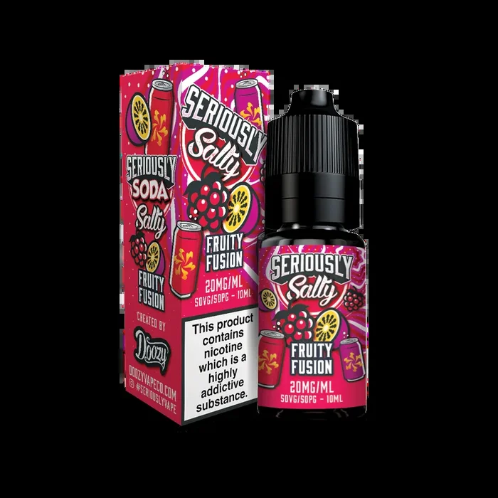 Fruity Fusion Nic Salt by Seriously Soda Salts 10ml
