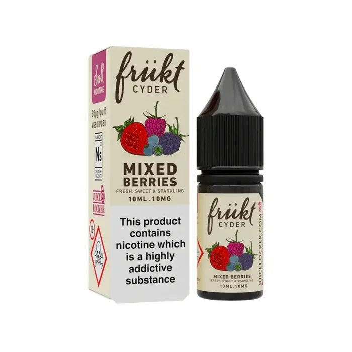 Frukt Cyder Nic Salts Mixed Berries
