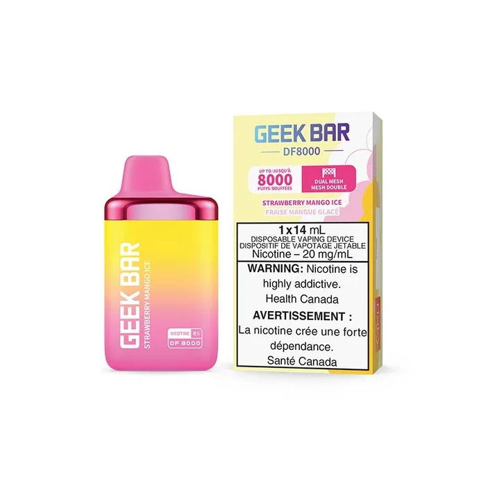 Geek Bar DF8000 Disposable – Strawberry Mango Ice