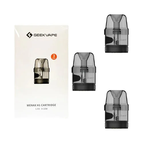 GEEKVAPE- WENAX H1 CARTRIDGE- 1.4 OHM 8-10W 3PC