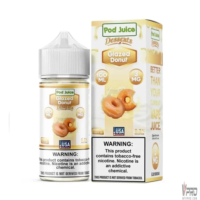Glazed Donut – POD Juice 100mL