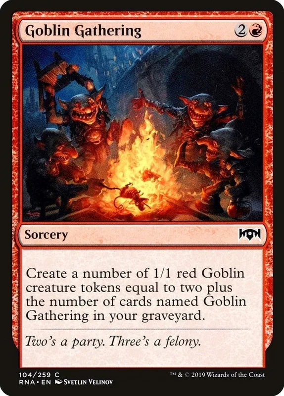 Goblin Gathering (104) (RNA)