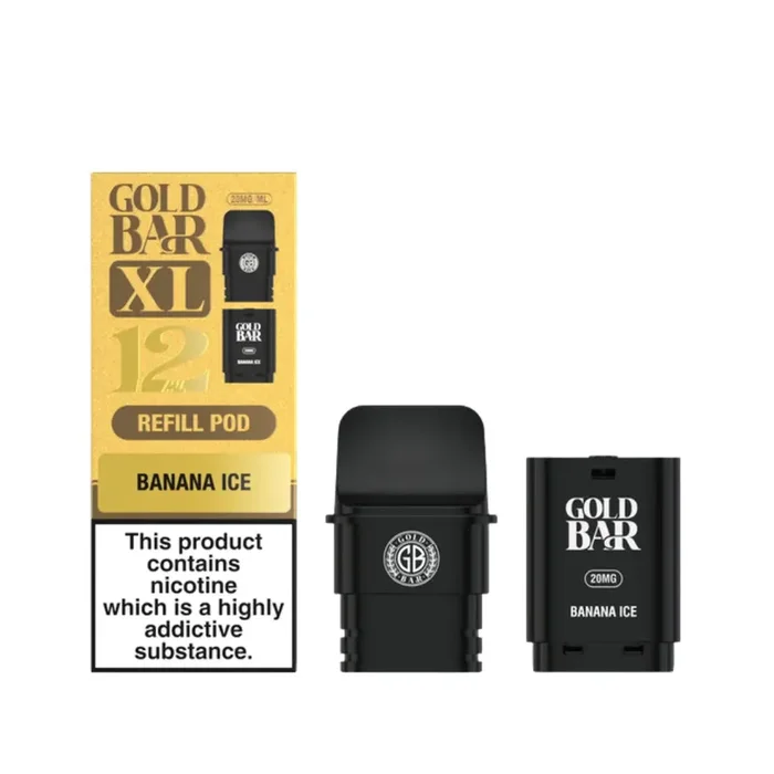 Gold Bar XL Banana Ice Refill Pods