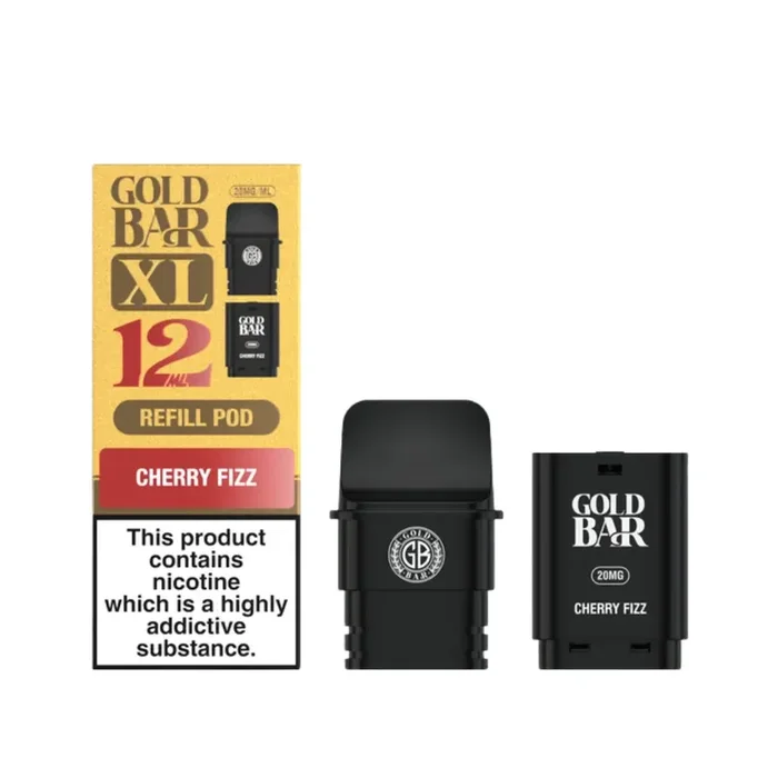 Gold Bar XL Cherry Fizz Refill Pods