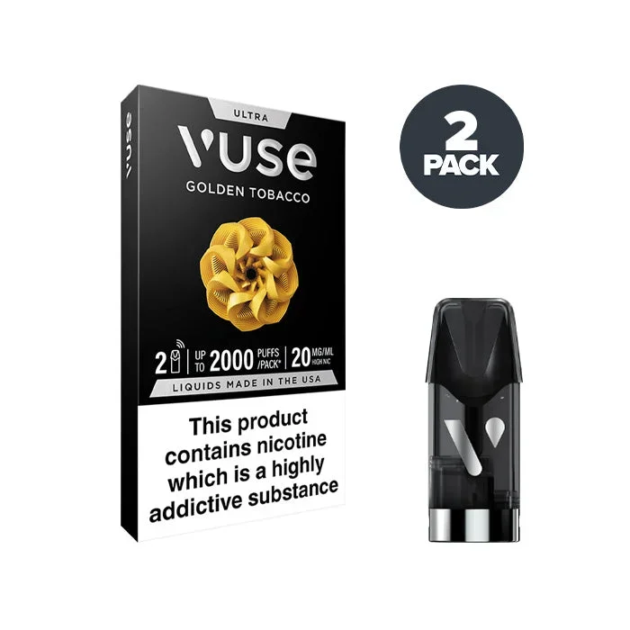 Golden Tobacco Ultra Smart Pods by Vuse